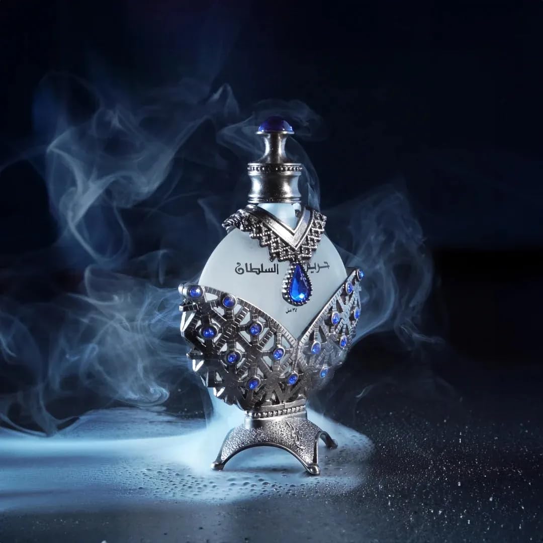 Khadlaj Hareem Al Sultan Antique Blue Concentrated Perfume Oil 1.2 Oz Unisex Fragrance Khadlaj