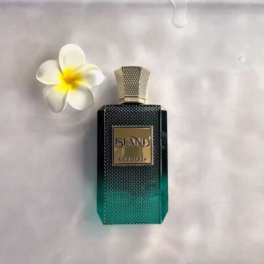 Khadlaj Island Extrait de Parfum Spray for Unisex, 3.4 Ounce