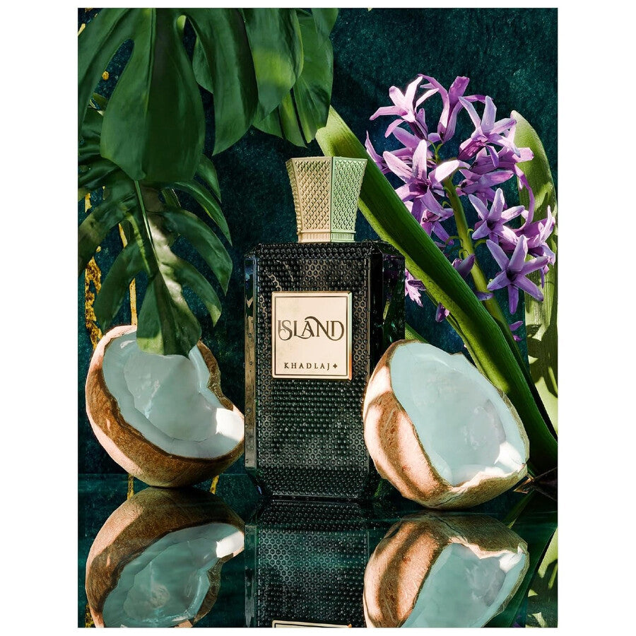 Khadlaj Island Extrait de Parfum Spray for Unisex, 3.4 Ounce