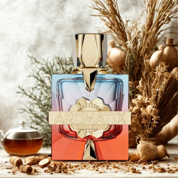 Teas Me Aromatix X French Avenue Oriental Woody Fragrance for Women and Men with Lime and Ginger Notes