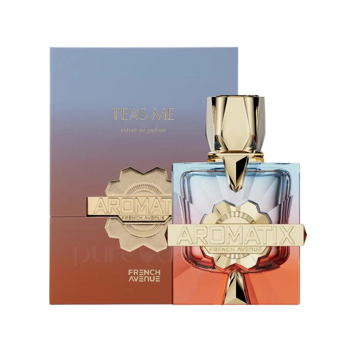 Teas Me Aromatix X French Avenue Oriental Woody Fragrance for Women and Men with Lime and Ginger Notes