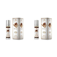 Al-Rehab Choco Musk Concentrated Perfume Rollerball for Unisex, 0.2 Ounce (Pack of 2)