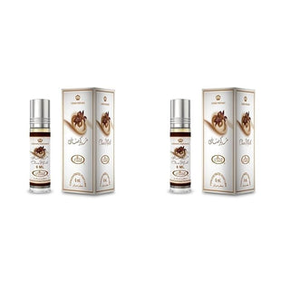 Al-Rehab Choco Musk Concentrated Perfume Rollerball for Unisex, 0.2 Ounce (Pack of 2)