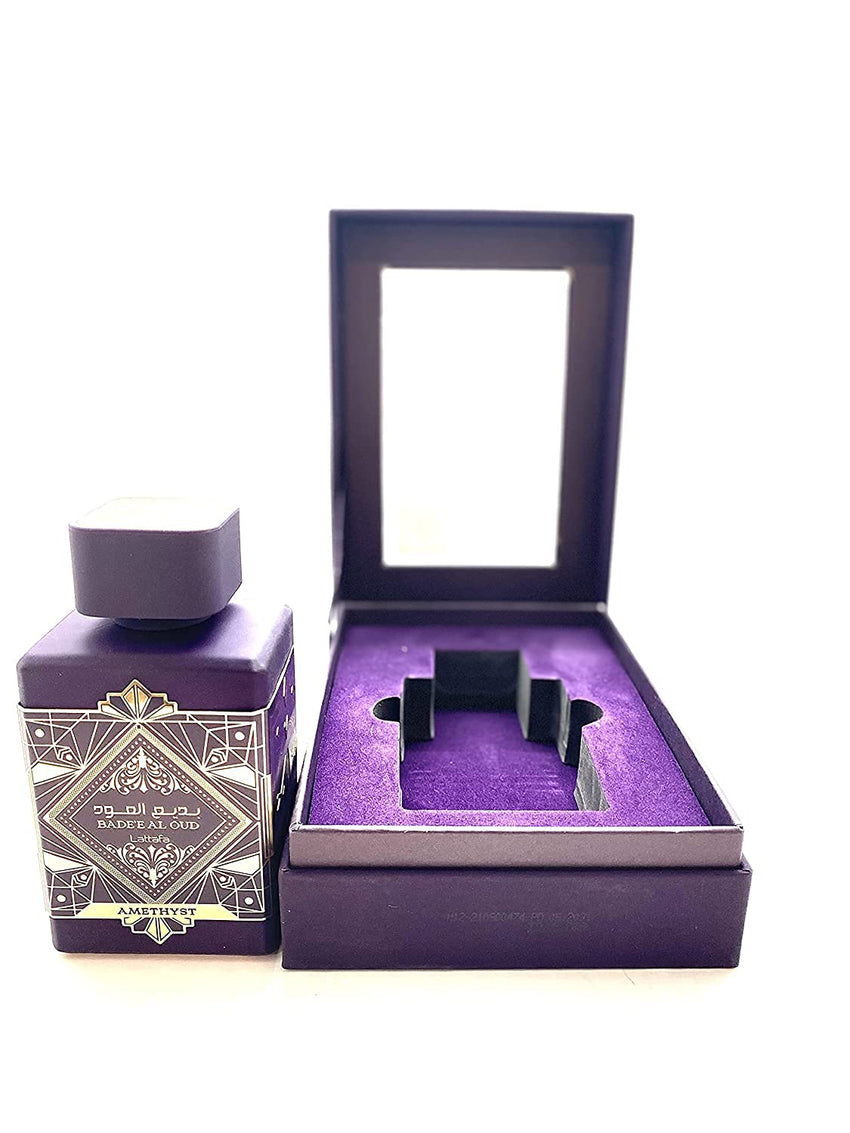 Lattafa Perfumes Bade'e Al Oud Amethyst for Unisex Eau de Parfum Spray