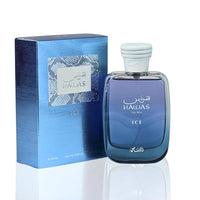 Rasasi Hawas Ice For Men - Eau de Parfum 100ML (3.4 Oz) Premium Arabian Perfume for Men, Elegant Scent for Long-Lasting Fragrance - Ultimate Modern Men Perfumes For Special Occasions & Everyday Style