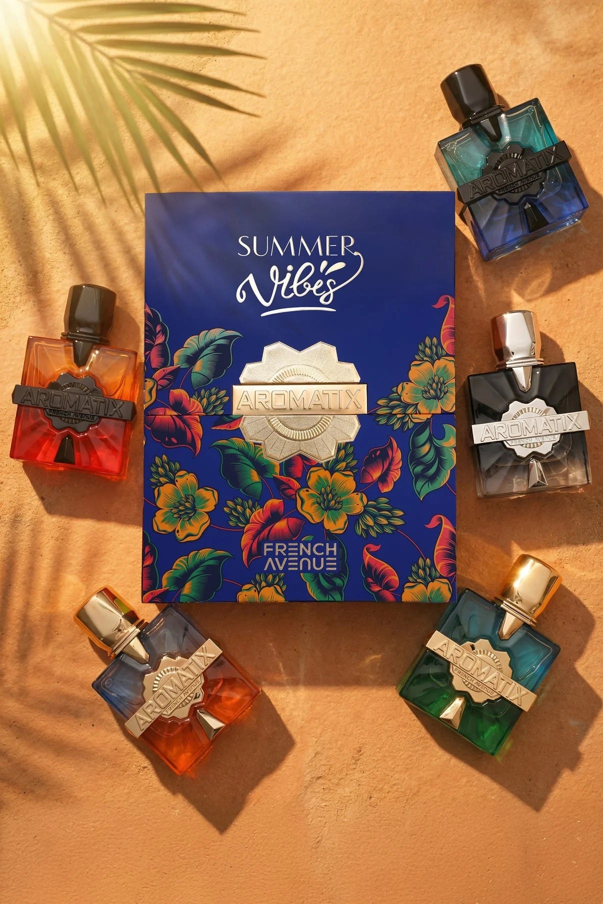 Aromatix Summerhttps://admin.shopify.com/store/qydvgv-fr/orders Vibes  Frostbite + Magnetic + Forbidden Fruit + Tease Me + Sun Kissed | 30ML Each Luxury Scent Bundle