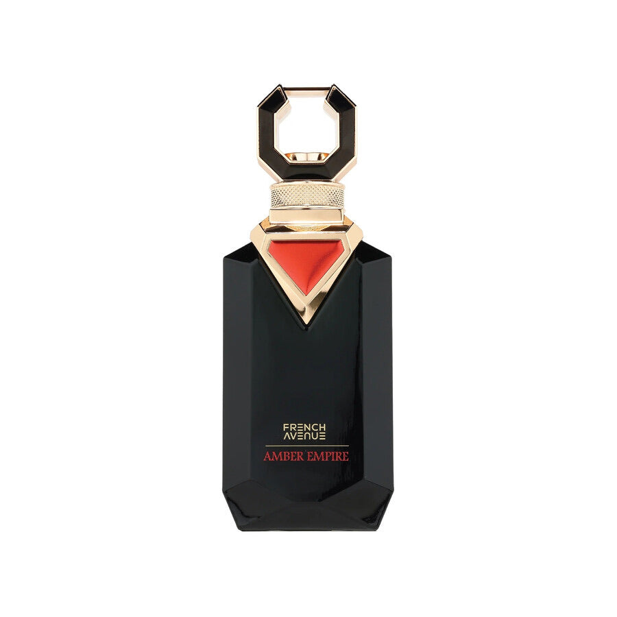 French Avenue Amber Empire Perfume EDP 100ml for Men Oriental Woody Fragrance with Vanilla Pod & Amber Notes 2025 Launch